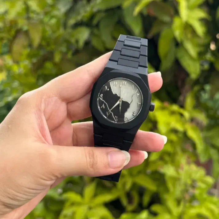 Black & White Dial Aura Watch