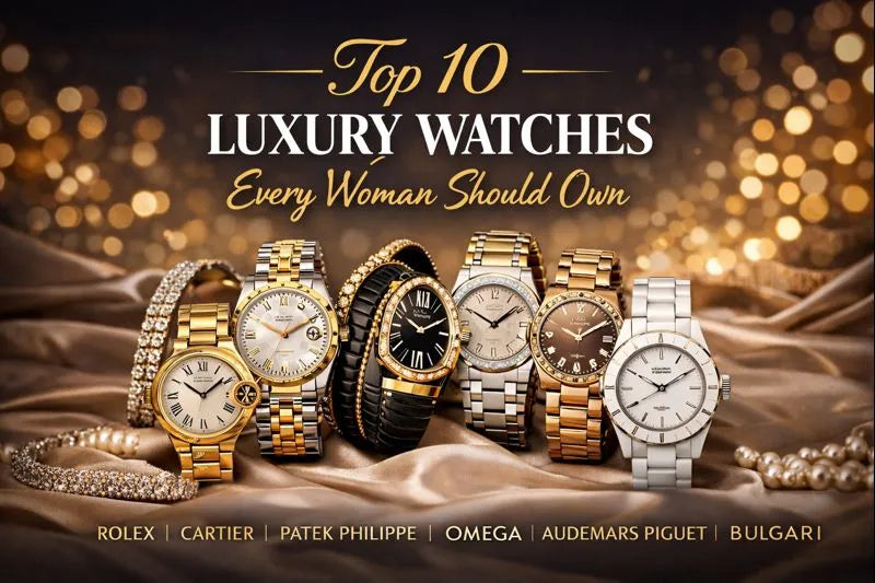 Top 10 Luxury Watches Every Woman Should Own
