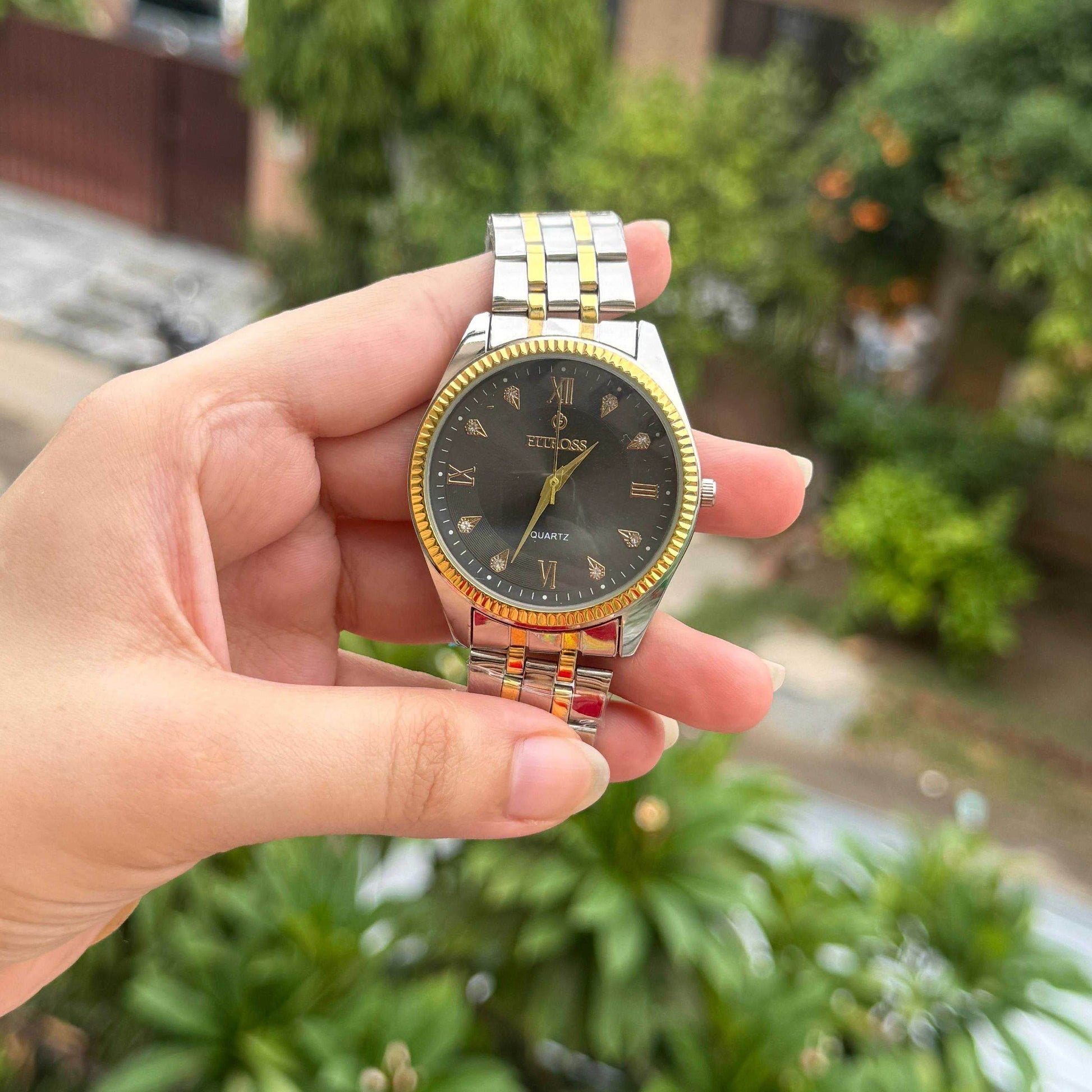 Euloss Royal Two-Tone – Men's Classic Watch - Oraflor