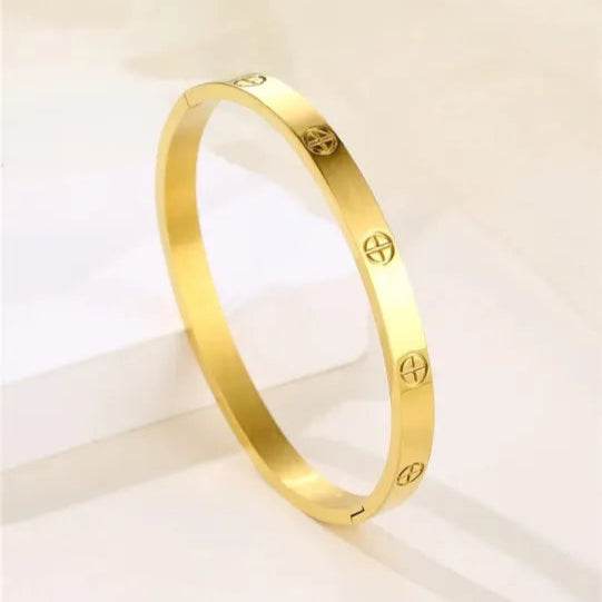 Luxe Circle Bangle Bracelet - Oraflor