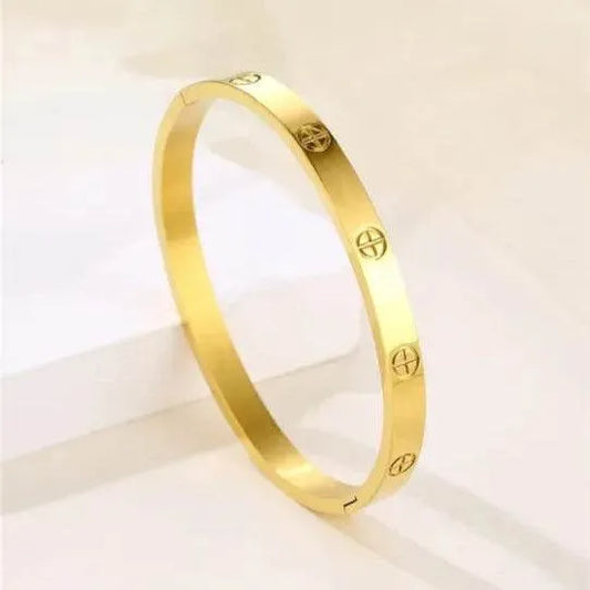 Luxe Circle Bangle Bracelet - Oraflor