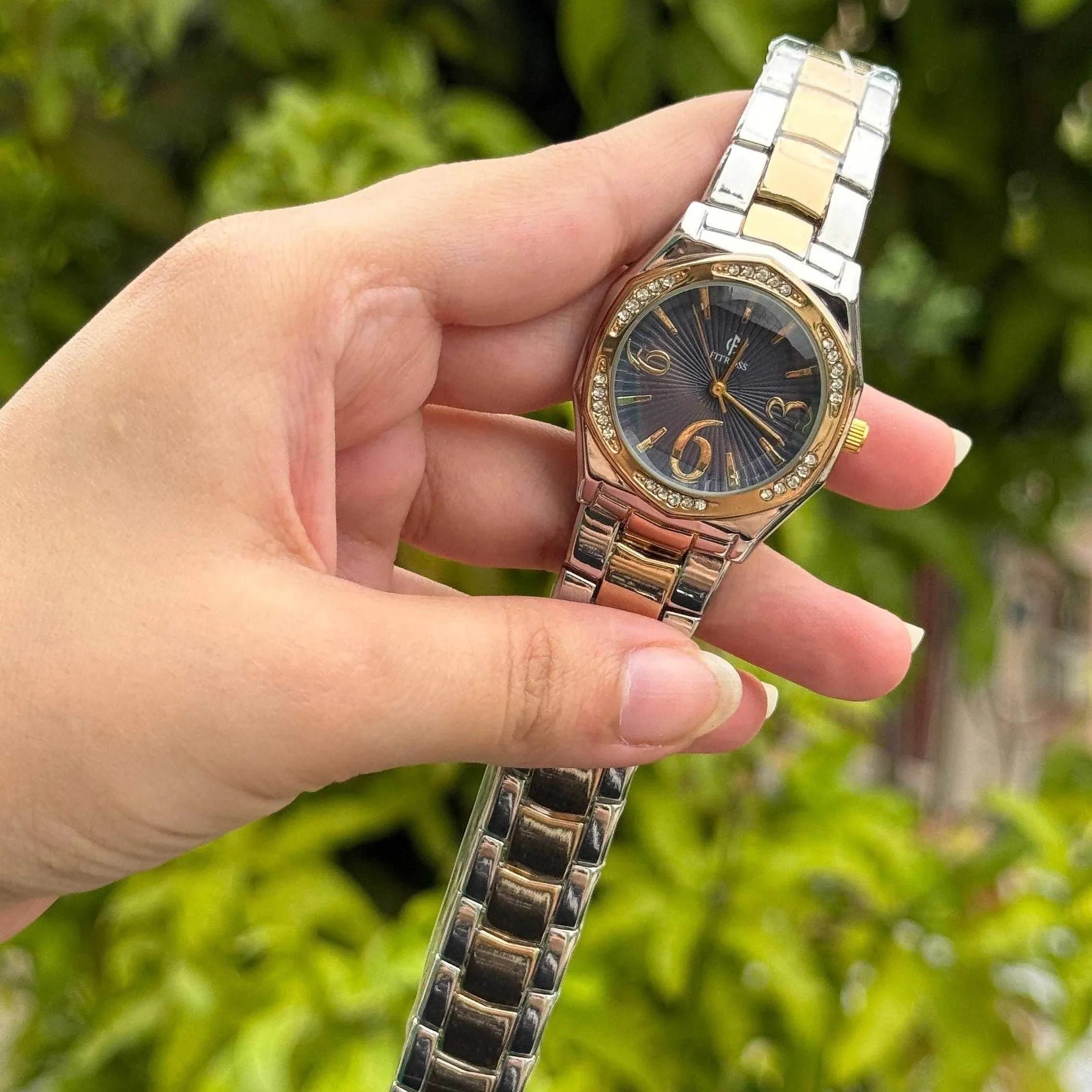 Fitross Elegance Series – Crystal Bezel Timepieces - Oraflor