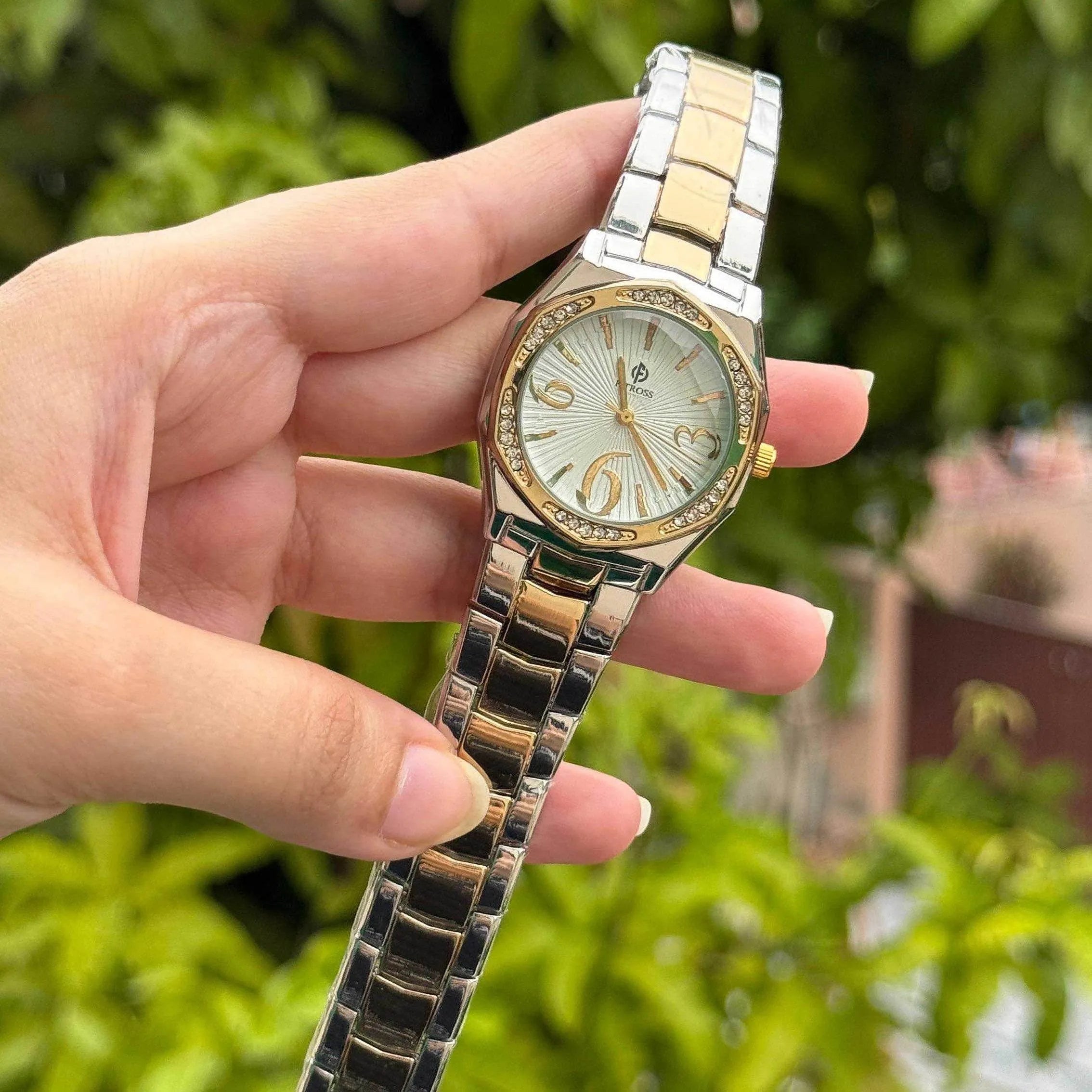 Fitross Elegance Series – Crystal Bezel Timepieces - Oraflor