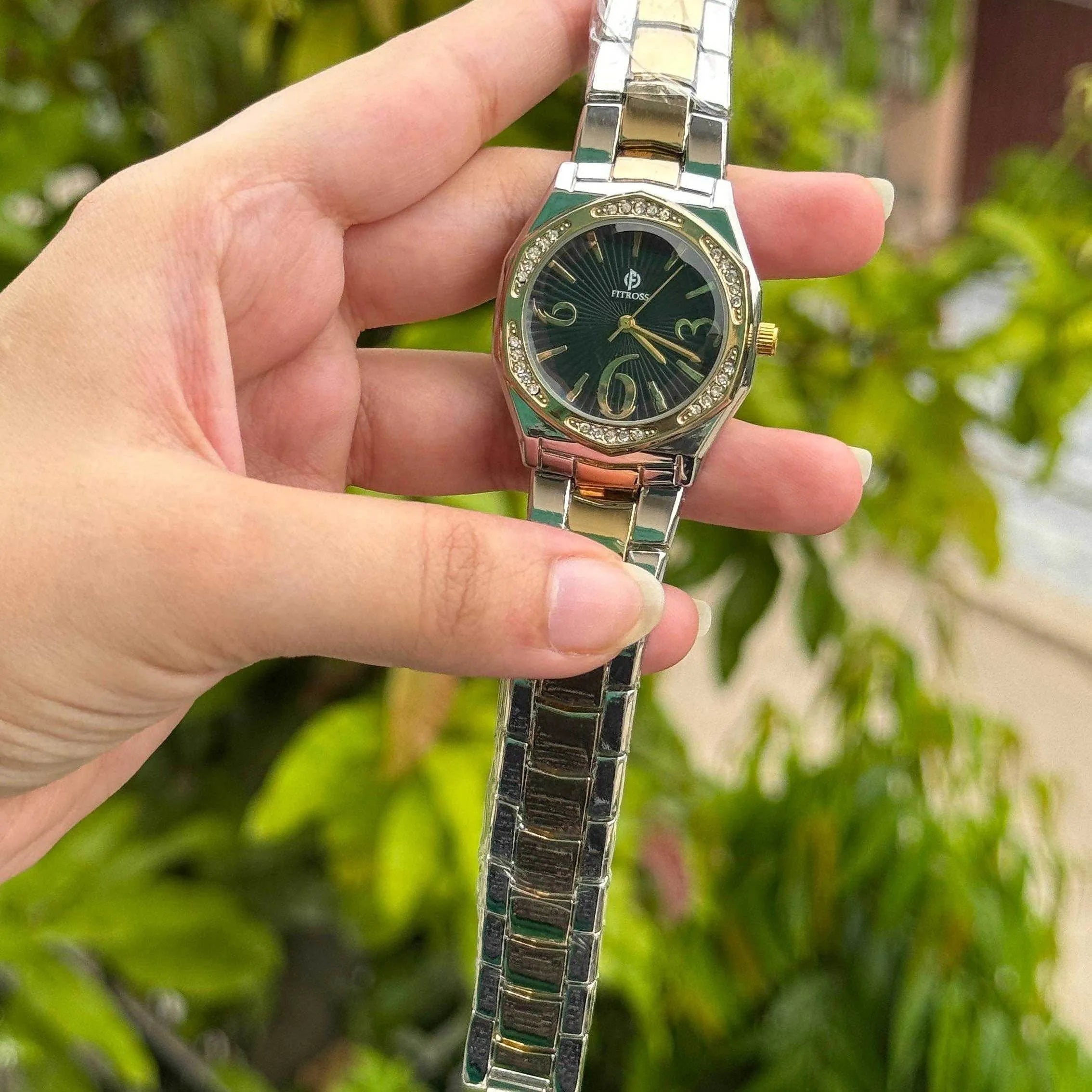 Fitross Elegance Series – Crystal Bezel Timepieces - Oraflor