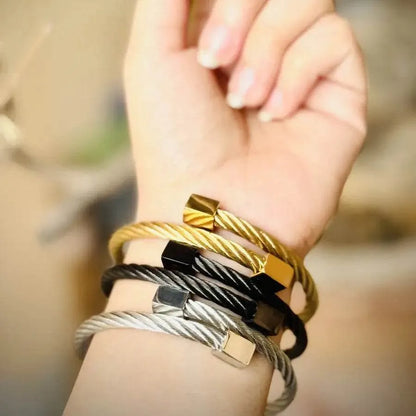 Cuff Bangle Bracelets - Oraflor