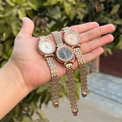 Ck Rose Gold Chain Watch
