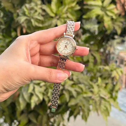 Ck Rose Gold Chain Watch