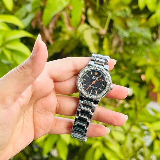 Rolex Oyster Perpetual Date Just Silver