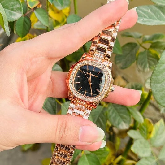 Rose Gold Michael Kors Square Dial
