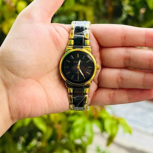 Positif Gold Black Watch