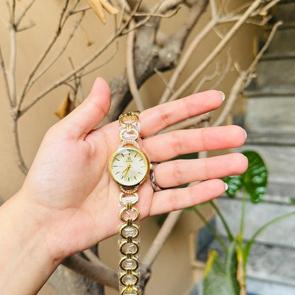 Golden Fitross Watch