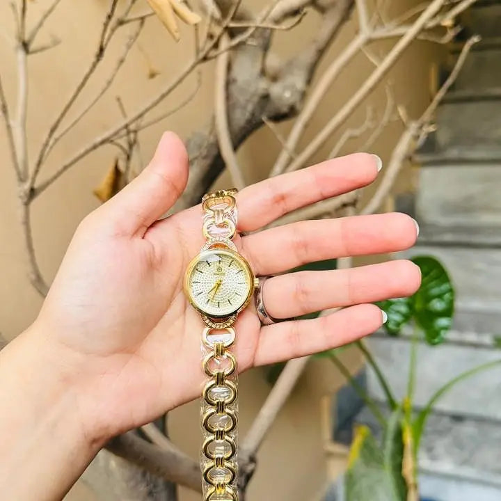 Golden Fitross Watch