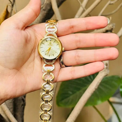 Golden Fitross Watch
