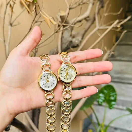 Golden Fitross Watch