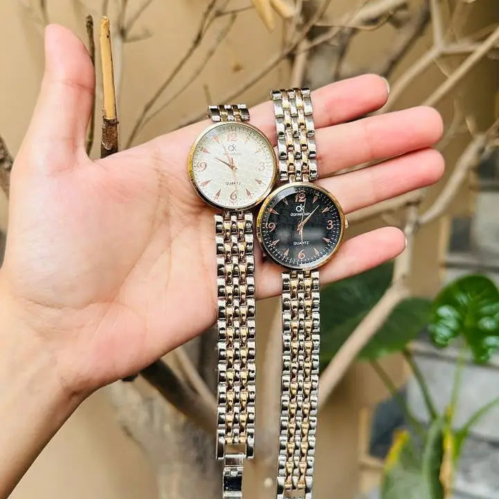 Ck Silver Gold Tone Watch