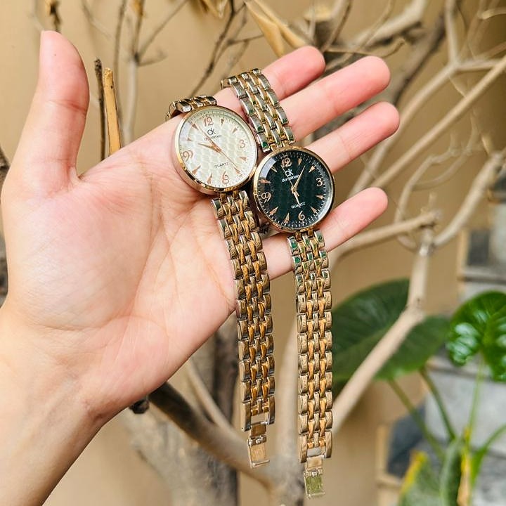 Ck Silver Gold Tone Watch