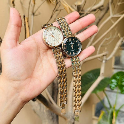 Ck Silver Gold Tone Watch