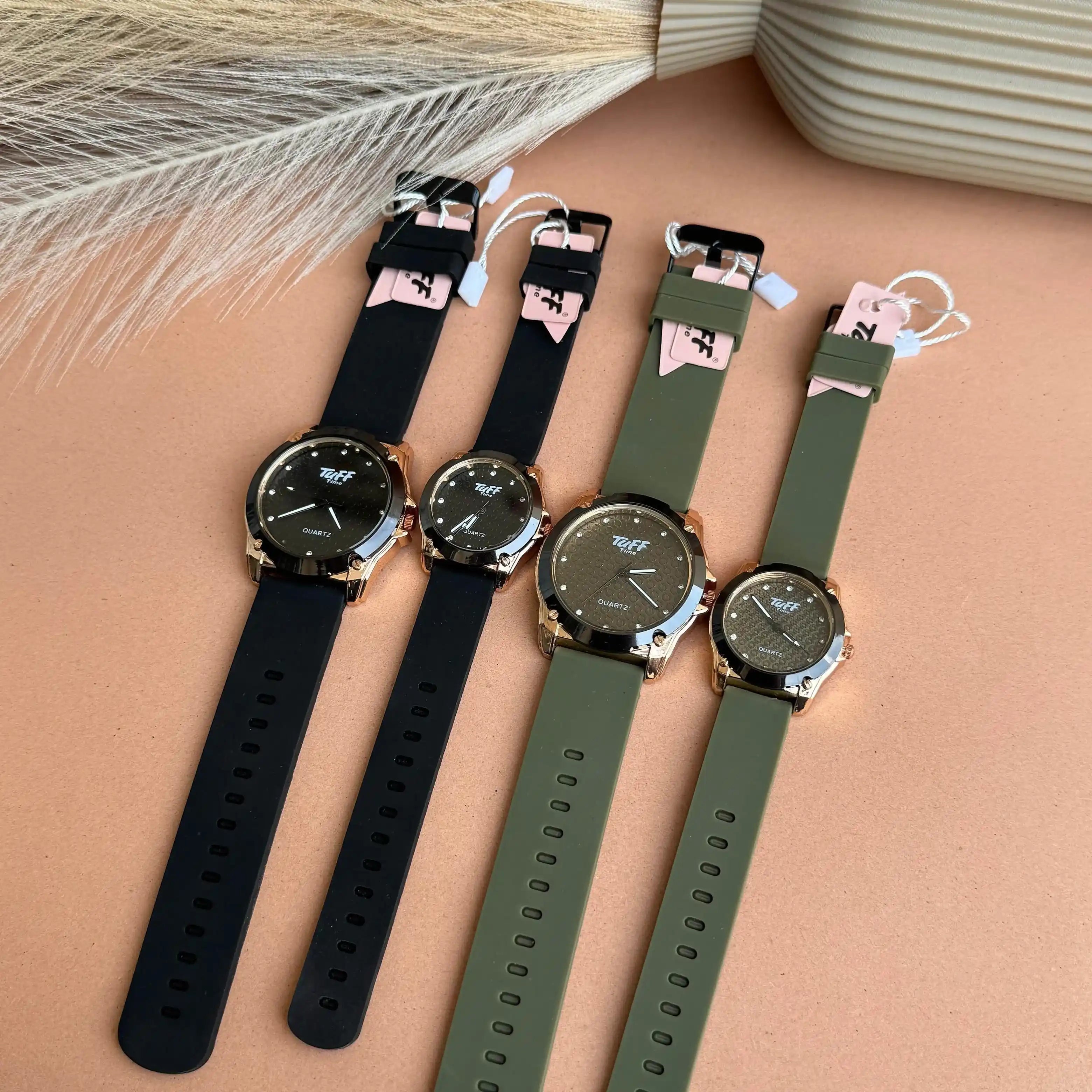 Tuff Time Couple Watch Elegant Style