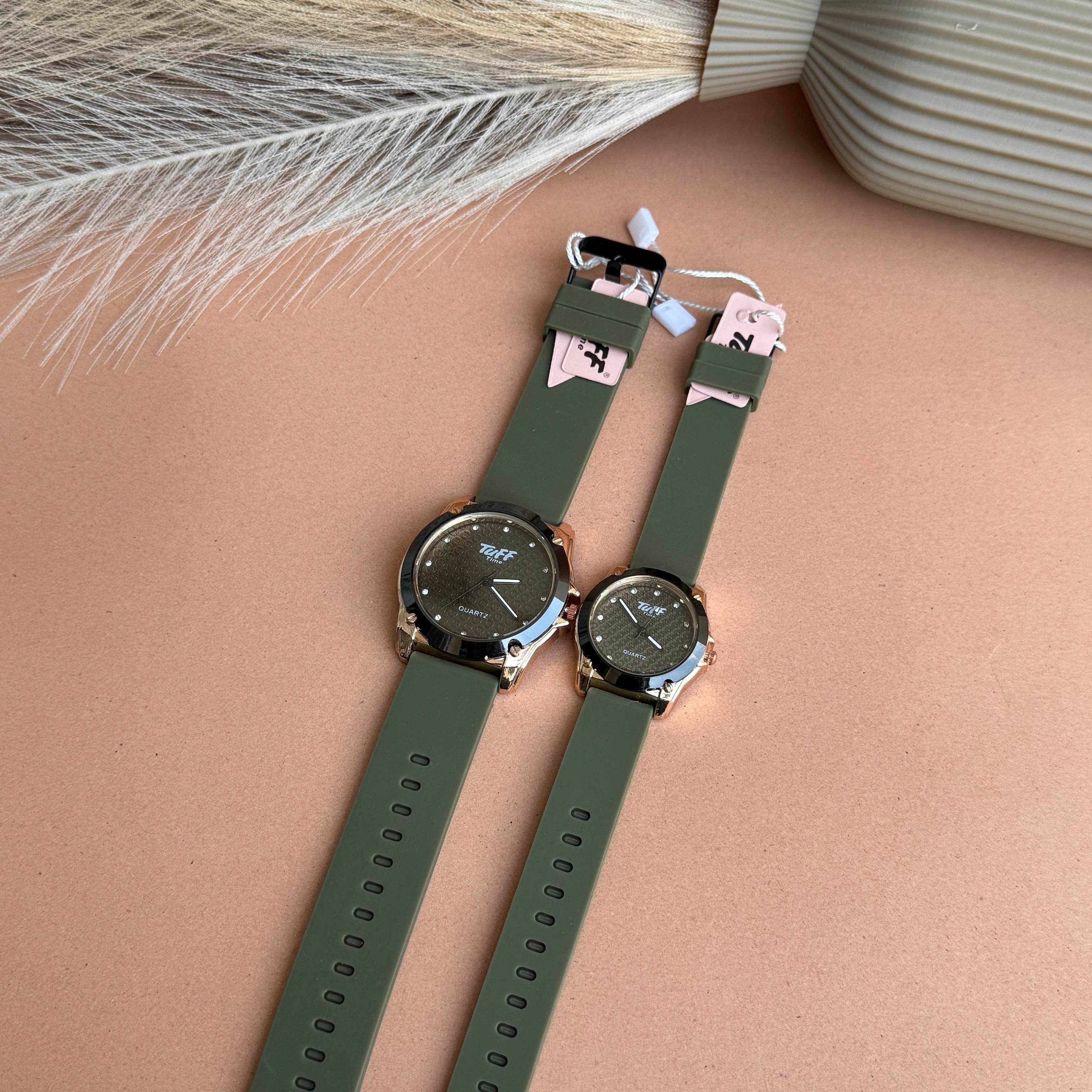 Tuff Time Couple Watch Elegant Style - Oraflor